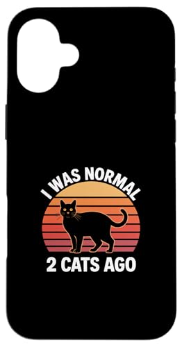 I Was Normal 2 Cats Ago �X�}�z�P�[�X iPhone 16 Plus �p