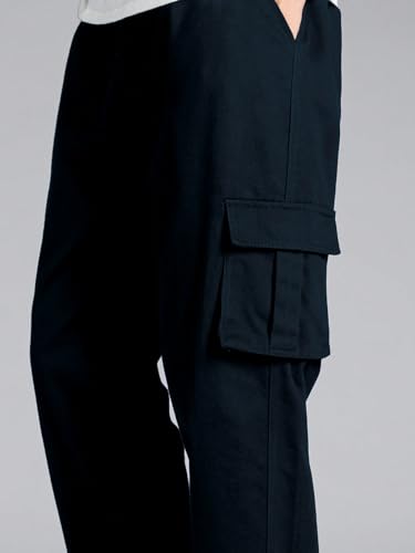 Image of TAGDO Men Flap Pocket Drawstring Waist Trousers (2030)