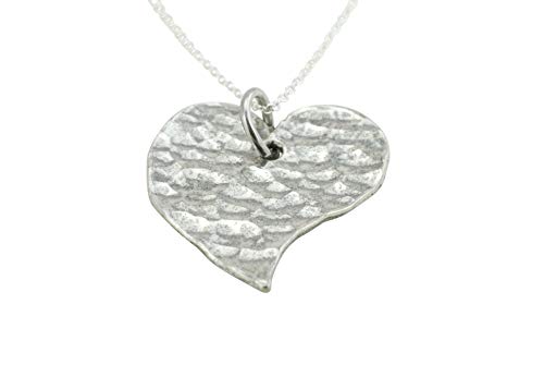 Pendentif en forme de cœur battu et sa boîte cadeau 10 ans