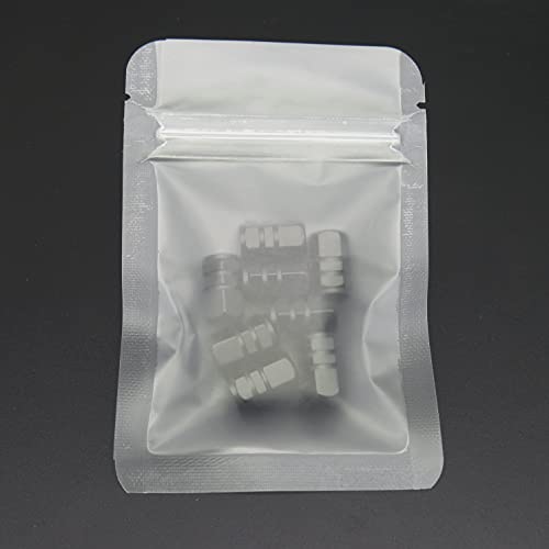 8X sportliche und leichte 8X Radstopfen für Auto-, Motorrad-, Fahrrad- oder Skateboard-Räder, aus Aluminium mit Dichtungsring. (schwarz)