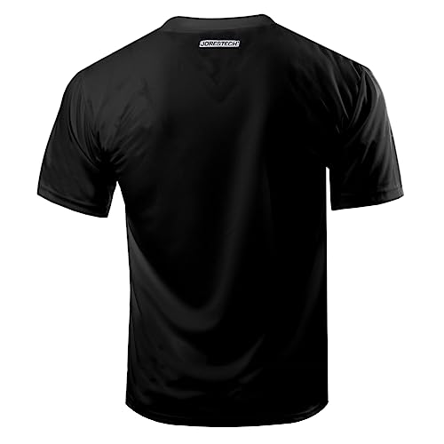 JORESTECH Pack of 5 Short Sleeve T-Shirts: The Ultimate Blend of Moisture-Wicking and Fast-Drying Comfort for All-Day Use3