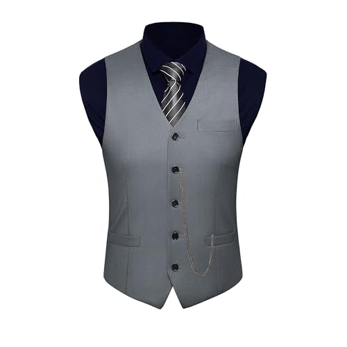 Image of BABEYOND 1920s Mens Gangster Vest Costume Accessories Set Fedora Hat