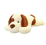 YESGIRL 26.8 inch Large Dog Weighted Stuffed Animals, 5 lb Weighted Plush Animal, Cute Plush Toy Pil