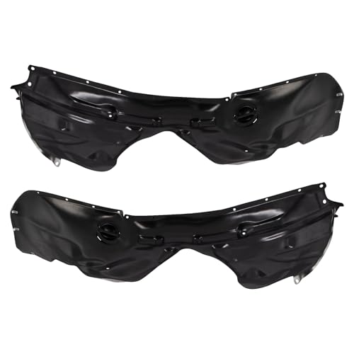 Image of TRQ Front Inner Fender Liner Set Compatible with 2012-2013 Jeep Grand Cherokee CH1248193 CH1249193