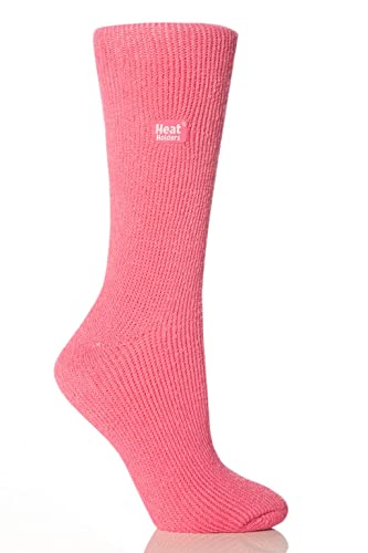 HEAT HOLDERS Thermal Socks, Women's Original, US Shoe Size 5-9, Pink
