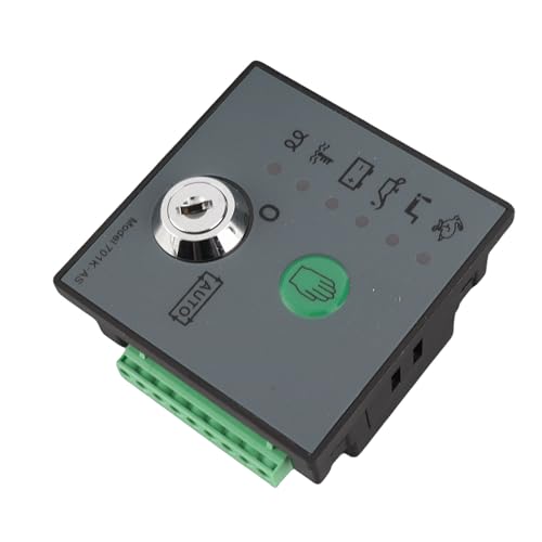 CFTGIW Módulo Controlador de Grupo Electrógeno Controlador de Grupo Electrógeno Automático de 5 Generadores Fuente de Alimentación DC8‑35V de Is de de Generador Automático