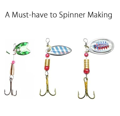 brass lure fishing bodies KTGCOZS Pack of 100 DIY Bodies,Brass Lure Body,Worm Weights,Musky & Pike Components,Fly Components 3mm*7mm Brass Lure Fishing Inline Spinner Making : Sports & Outdoors Starting out it into Series:Pflueger Automatic Each solid brass lure Reel Model:RX3