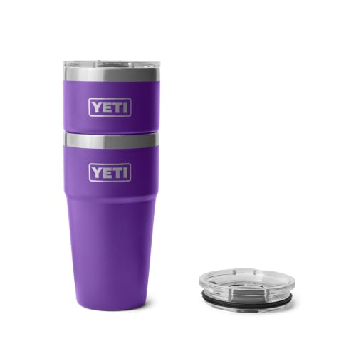 Image of YETI Rambler 20 oz Stackable Tumbler, Stainless Steel, Vacuum Insulated with MagSlider Lid