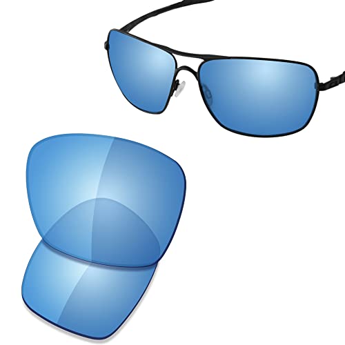 Image of SAUCER Premium Replacement Lenses & Nosepads for Oakley Plaintiff Squared OO4063 Sunglasses
