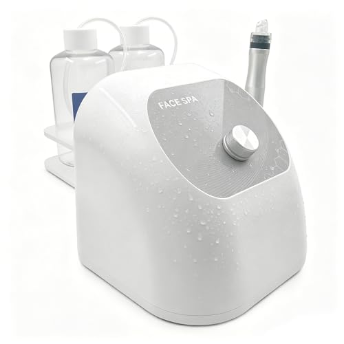 Hydrogen Oxygen Facial Machine, Hydro Facial Machine & Hydrodermabrasion Machine for Skin Care, Facial Vacuum Pore Cleaner, Hydro Dermabrasion Machine for Deep Cleansing & Hydration, Home Use