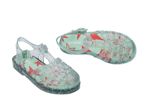 Image of mini melissa Possession Jelly Fisherman Sandal for Toddler and Kids | Iconic Fisherman Jelly Sandal for Toddlers & Girls, Adjustable Buckle, Waterproof, Bubblegum Scent, Play & Dress Shoes