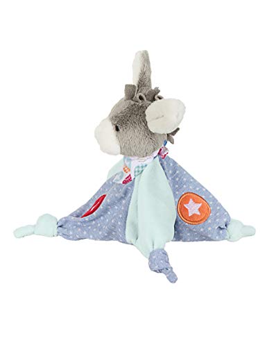 Sterntaler- Straccetto Doudou Pupazzo Di Pezza Emmi L’Asinello, Per Bebè A Partire Da 1 Mese, Taglia S, 30 Cm, Grigio/Multicolore, S, 3202000 - 2