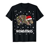 Photo Gallery x-mas wombatmas wild animal christmas lights wombats maglietta Photo Gallery x-mas wombatmas wild animal christmas lights wombats maglietta