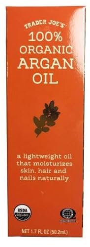 2-Pack Trader Joe Organic Argan Oil 1.7oz 50.2ml (Two Bottles)