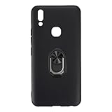 UOGNADGD Coque Flexible + Support à Anneau Compatible avec Vivo V9 Pro Housse Antichoc pour Téléphone avec Support Magnétique Style Méca (Noir + Noir) UOGNADGD Coque Flexible + Support à Anneau Compatible avec Vivo V9 Pro Housse Antichoc pour Téléphone avec Support Magnétique Style Méca (Noir + Noir)