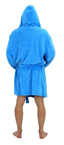 Sesame Street Cookie Monster Plush Robe for Adults, Fleece Bath Robe with Hood for Men & Women, Belt Tie, Pockets, S-M-L-XL4