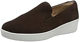 Fitflop Women's Superskate Suede Sneaker, Chocolate Brown, 8
