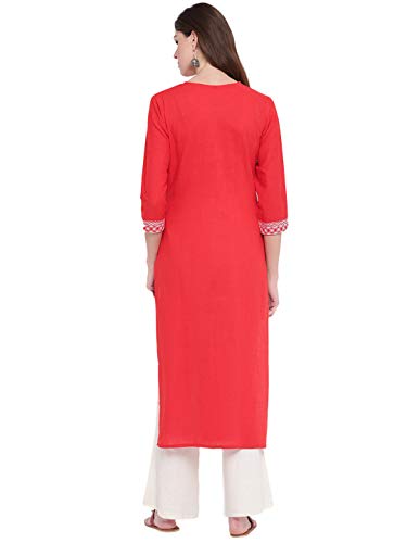 Image of Vbuyz Women Cotton Straight Kurti