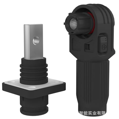 Conector industrial de energía de 120A con toma roscada M5 para gabinetes 7