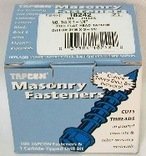 Hillman Tapper Steel Flat Head Concrete Screw Anchor 100 pk