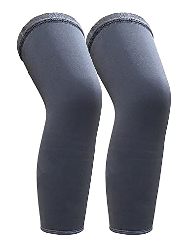Women Ladies Girls Soft & Cozy Winter Warm Grey Color Velvet Fleece Knee 1 Pair-image-18