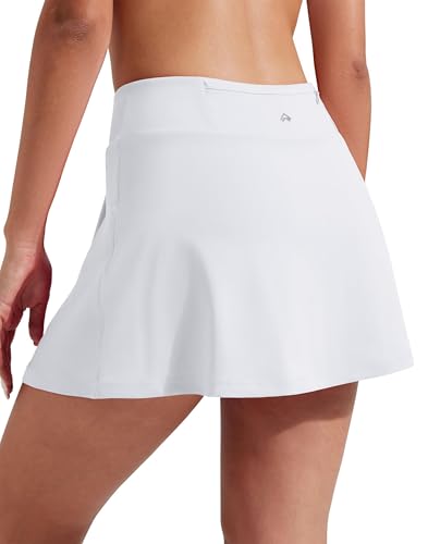 La Mejor Recopilación de Ropa de Squash para Mujer Top 5. 45 Pioneer Camp Falda pantalón de tenis de 35 cm para mujer, de tiro alto, deportiva, de golf, con pantalones cortos y 3 bolsillos, ideal para entrenar y correr en Pickleball, color...