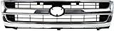 Garage-Pro Grille Assembly Compatible with Toyota Tacoma 1997-2008, Grille Assembly, Chrome Shell with Painted Black Insert