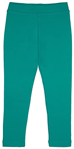 Image of Lilax Girls' Basic Solid Full Length Cotton Soft Leggings