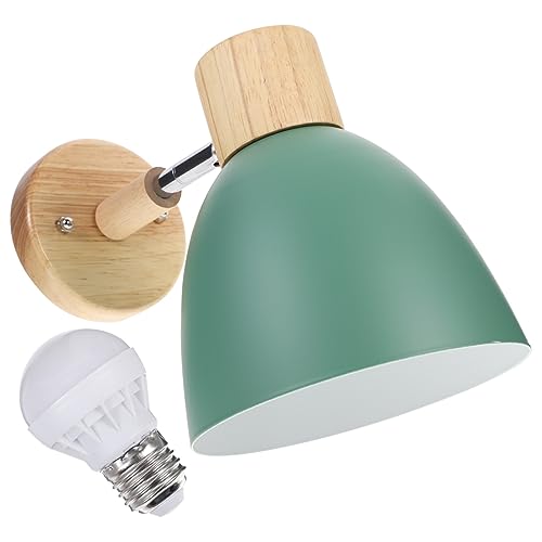 Lámpara de pared verde SEWACC para transformar tu cuarto en un oasis