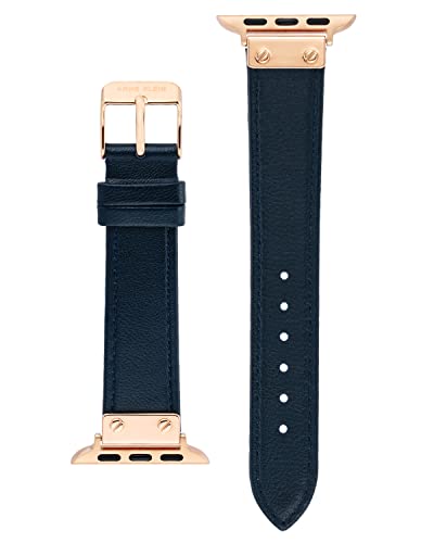 Bracelet montre Apple Watch Anne Klein résistant en cuir véritable - 2