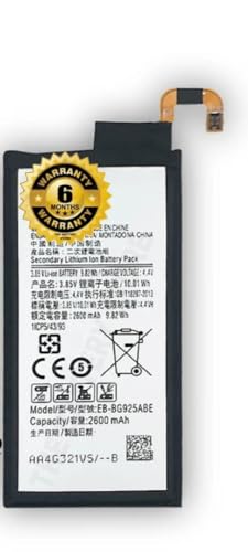 Image of THE BATTERY STORE Original EB-BG925ABE Battery for Samsung Galaxy S6 Edge G925 G925F G925I G925A G925T G925V G925P G925S G9250 Battery with 6 Month Warrenty*** (PR102)