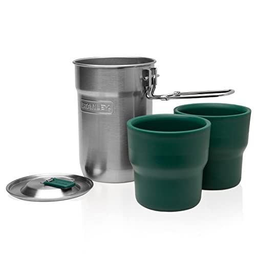 Stanley ensemble de cuisine 01290-012 argenté 0.71 l kit repas randonnée 1-2 personnes