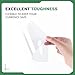50ct Regular Bill Currency Holder - Semi Rigid Currency Holder Collecting Supplies for Collectors, Waterproof Protective Sleeves for Bill, Currency Notes & Banknotes, Clear Money Holders