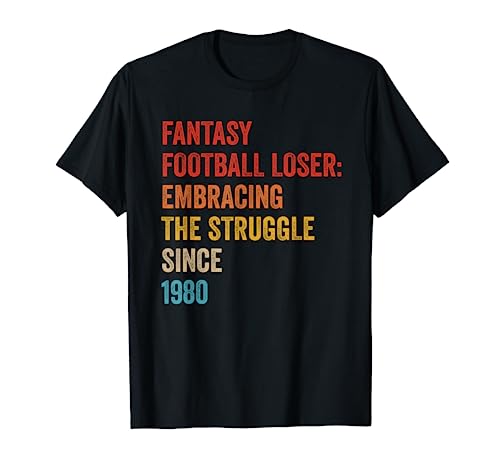 Funny I Suck at Fantasy Football Draft Party Vintage Men T-Shirt