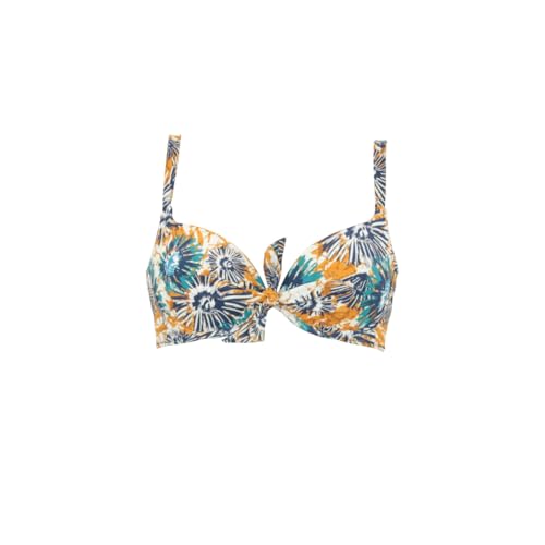 Maillot de bain balconnet Solea Janine Robin 105D jaune ocre pour rayonner tout l'été au soleil