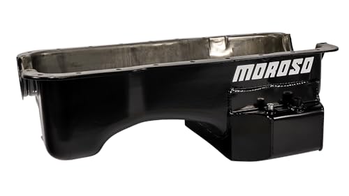 Image of Moroso 20527 Rear Sump Oil Pan with Road Race Baffling for Ford 302 Engines