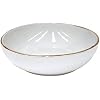 وعاء تقديم المعكرونة Casafina Ceramic Stoneware 12 - مجموعة Sardegna، أبيض | أواني طعام آمنة للاستخدام في الميكروويف وغسالة الأطباق | زجاج آمن للطعام | أدوات مائدة عالية الجودة للمطعم