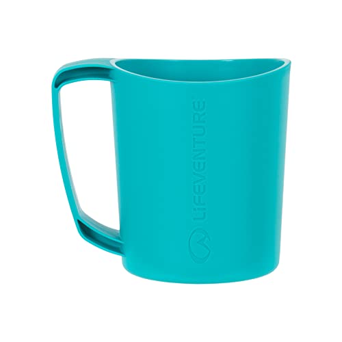 Lifeventure Ellipse Reusable Big Mug For Camping, Travel & Outdoor - Teal