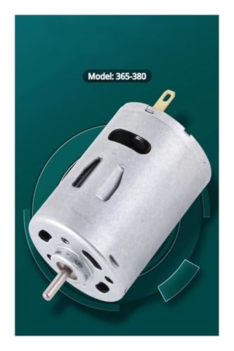Bomba de aire 365 con motor CC 385 de alto torque y estructura de escobillas duradera 5