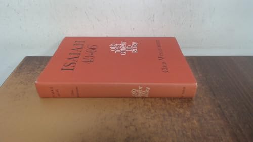 Isaiah 40-66: A commentary; (The Old Testament ... 0334007291 Book Cover