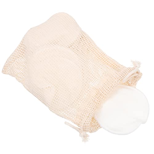 FOMIYES 1 Set de Algodón de La Estirable Almohadillas de Algodón Facial Ultra Delgadas Toallitas de Tóner Facial para Eliminar El Esmalte de Uñas Maquillaje de Maquillaje