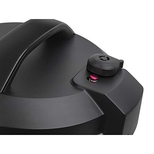 Panela pressão elétrica Electrolux digital capacidade 6L silenciosa segura 10 travas segurança 15 receitas pré-programadas 3 níveis pressão PCC20 inox preto 220v por Rita Lobo - Imagem 10