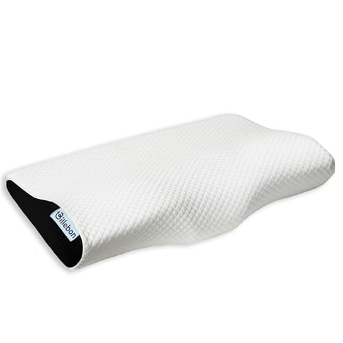 Image of Billebon Cervical Pillow for Neck Pain | 2 Years Warranty | Memory Foam Pillow Reduce Neck & Shoulder Pain, Orthopedic Pillow with Curve for Sleeping of Standard Size- Pack of 1