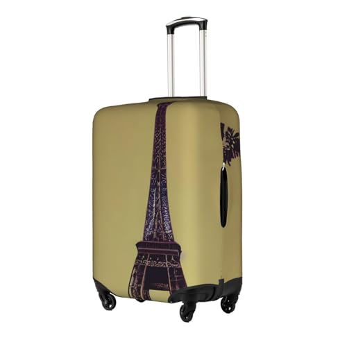 Eiffel Tower Paris Tsa Approved Luggage Cover For 18-32 Inch Suitcases Scratch-Resistant Stretch Luggage Cover2