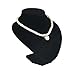 Schmuckregal Schmuck Anhänger Ständer Schaufensterpuppen Büste Display schwarzer Samt Schmuck Display Frauen Halskette Anhänger Schaufensterpuppen Schmuckständer Schmuck-Aufhänger ( Color : H15cm )