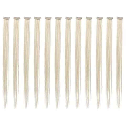SWACC 12 Pcs Clip-In Hair Extensions Cover