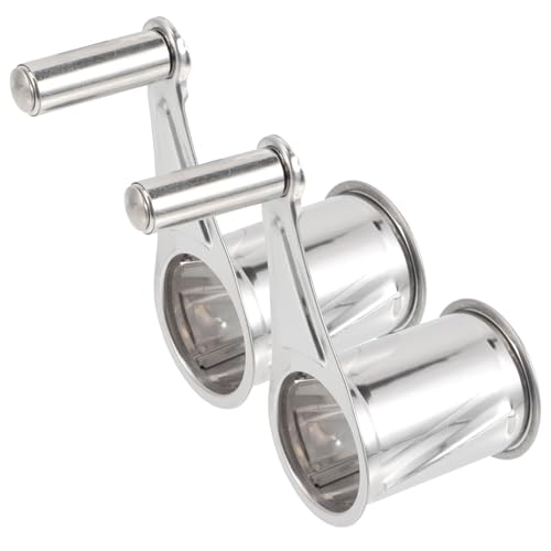 Rallador Giratorio para Queso Manual de Acero Inoxidable miniatura 1