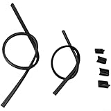 Juego completo de insertos de limpiaparabrisas delantero: incluye un juego completo de insertos de limpiaparabrisas delanteros diseñados específicamente para compatibilidad de repuesto OEM con los números de pieza 1K0955429 y 1K0955429B.
