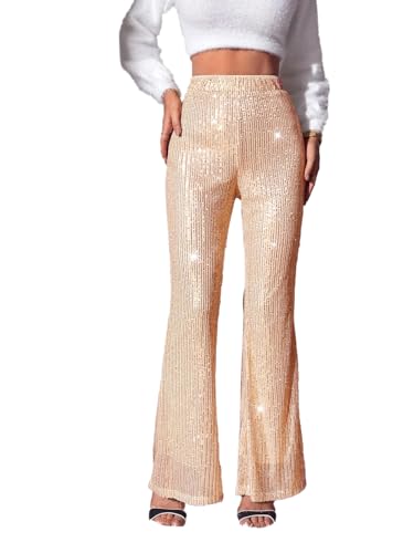 Image of KOTTY Women's High Rise Viscose Rayon Relaxed Fit Korean Trousers