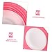 Milisten 5pcs Silicone Sealing Disks for Bottles Leak Lids for Glass Milk Bottles and Travel Use Versatile Use for Storing Milk and Formula Pink Color